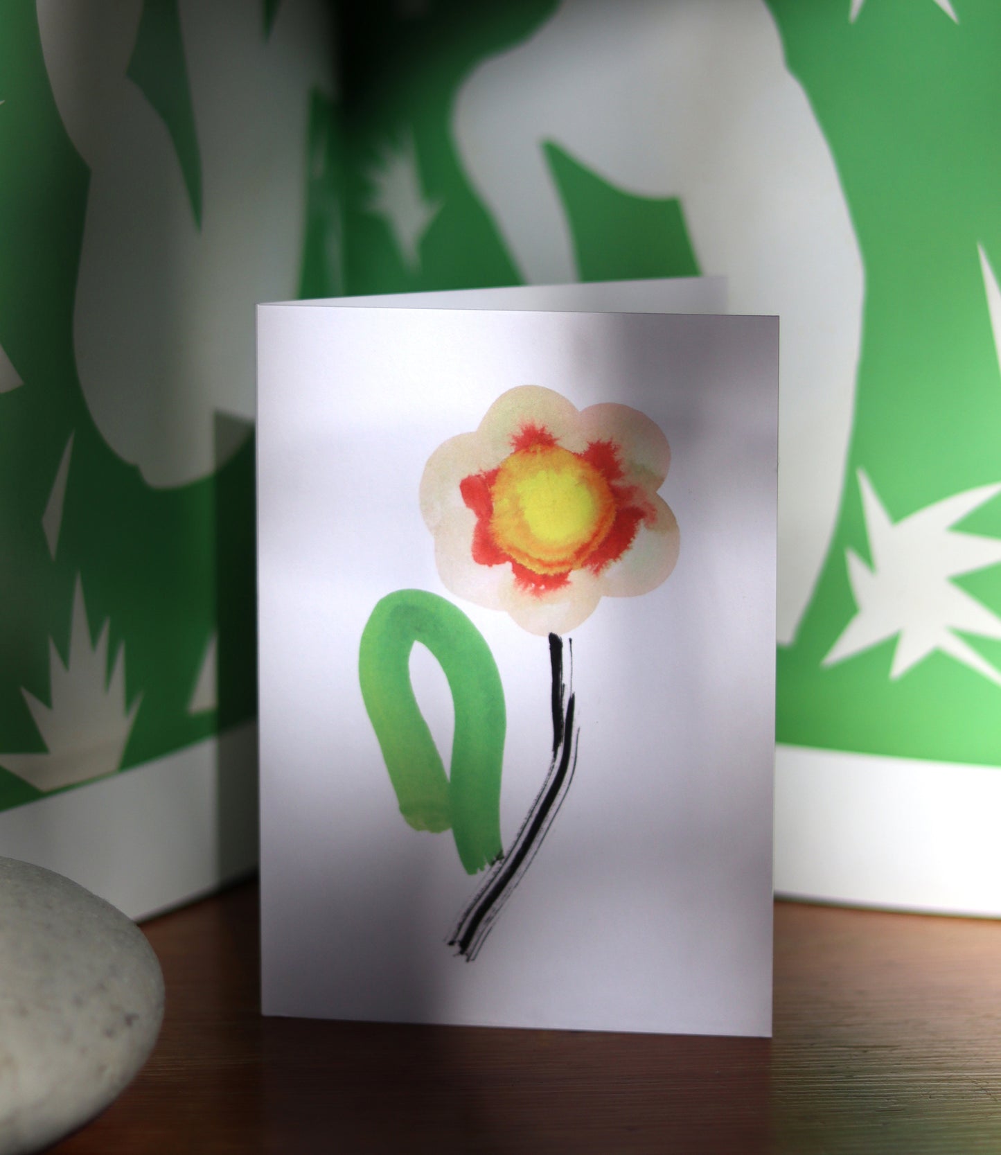 Alpine Auricula Card