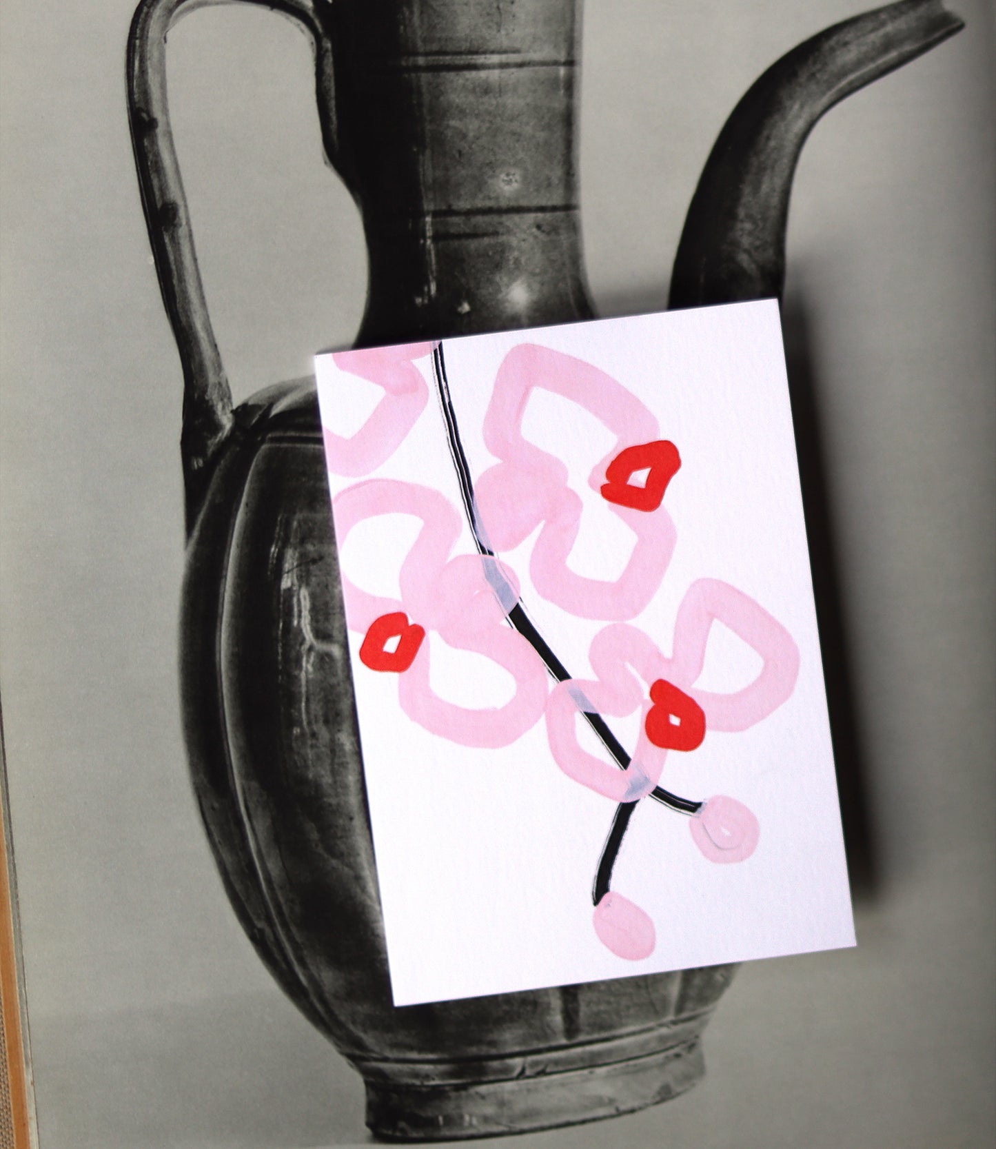 Moth Orchid Card