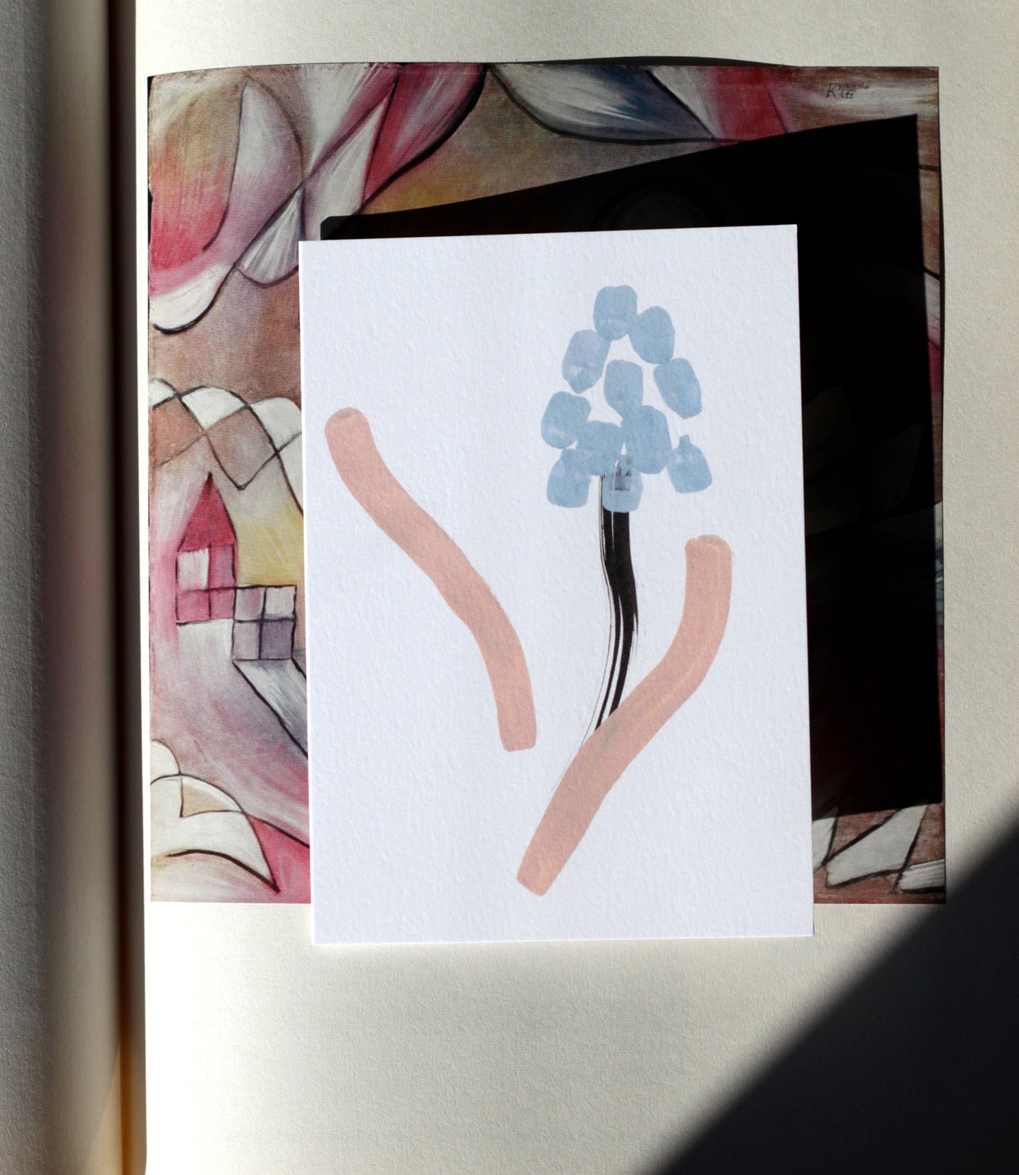 Muscari greeting Card