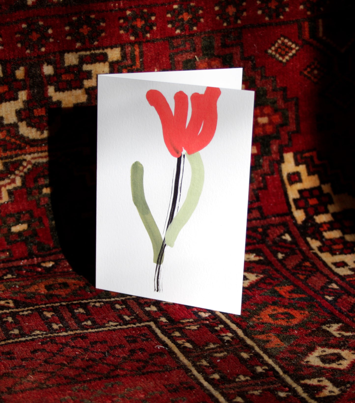 Red Tulip Card
