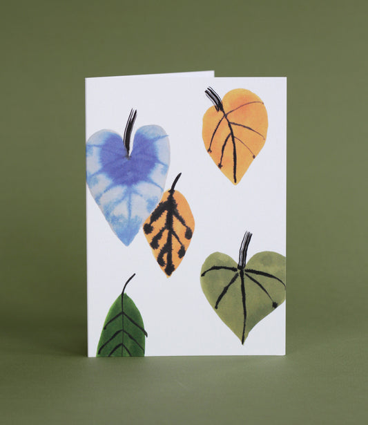 Leaves Greeting Card