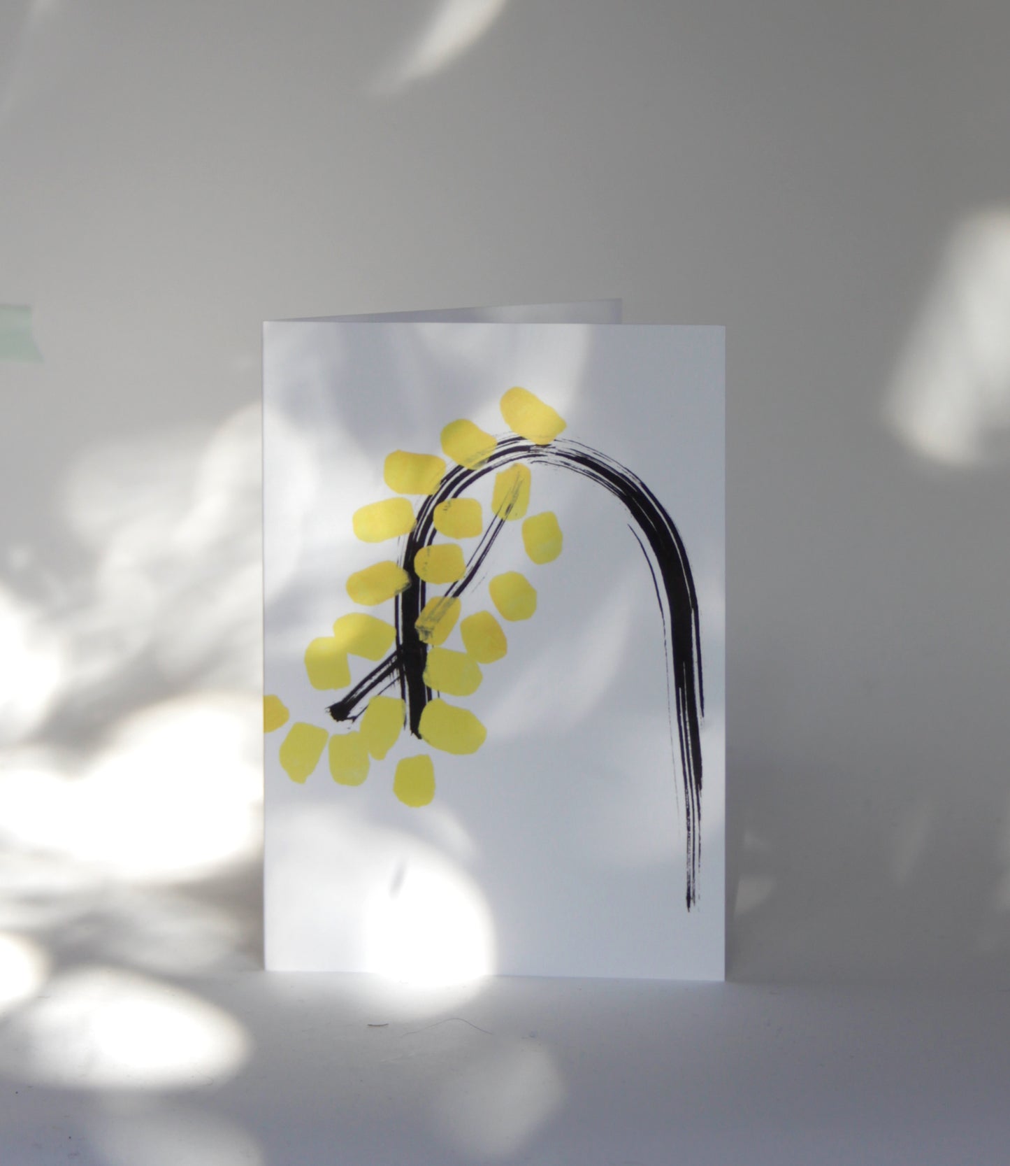 Golden Wattle Greeting Card