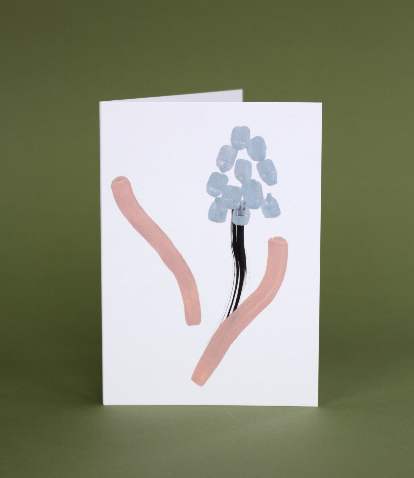 Muscari greeting Card