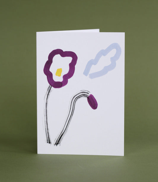 Pansy Card