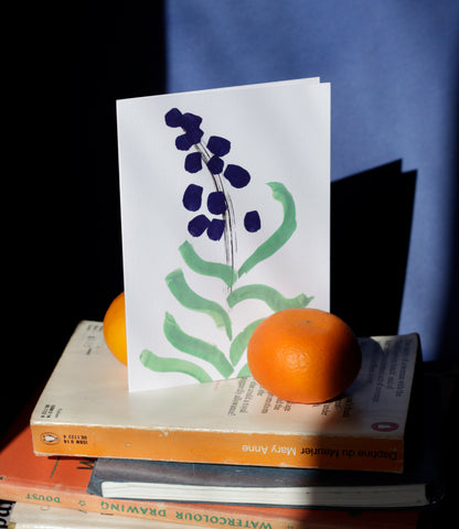 Persian Lily Greeting Card