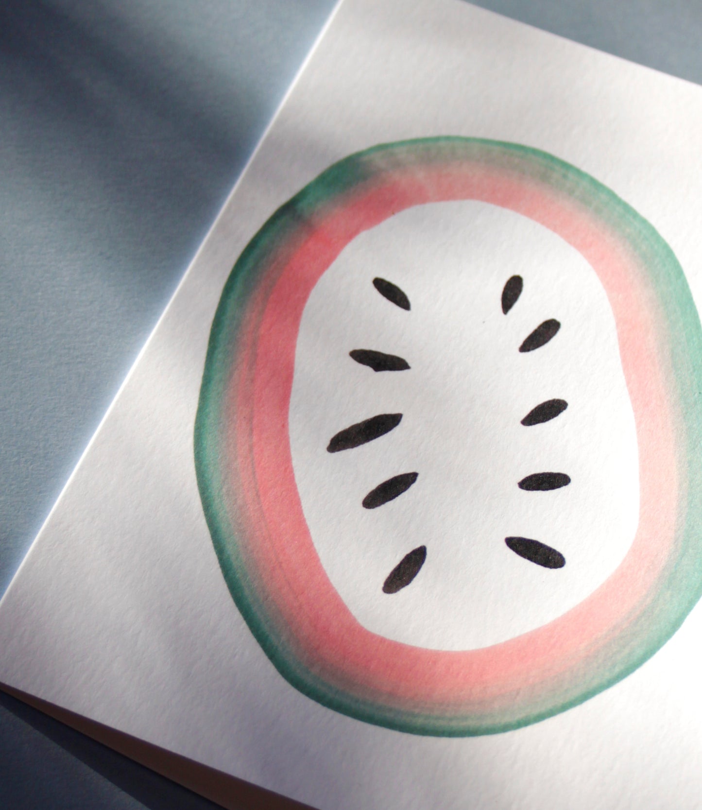 Watermelon Greeting Card