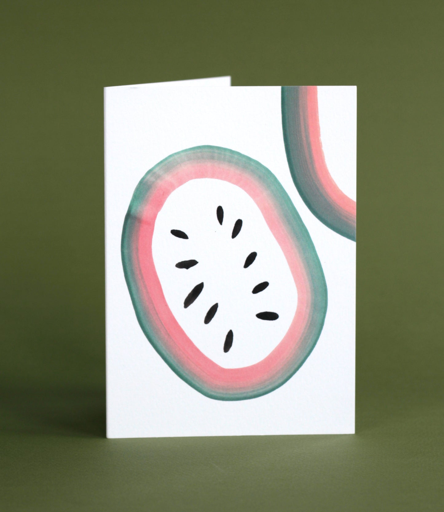 Watermelon Greeting Card